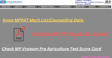 Download MP PAT Result PDF Cut off