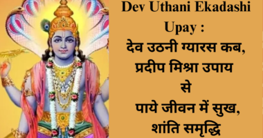 Devuthni ekadashi pradeep mishra upay
