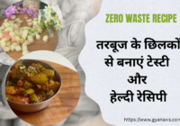 Zero Waste Recipes: Watermelon Peel Sabzi in Hindi
